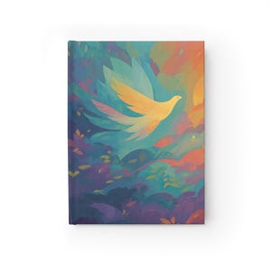 Holy Spirit Garden Journal - kleurrijk christelijk schetsboek