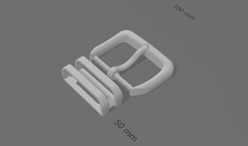 35mm Belt Buckle STL File: 3D Printable Buckle (digital Download) - Etsy