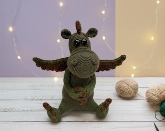 Dragon Zusi  – Handmade Crochet Toy