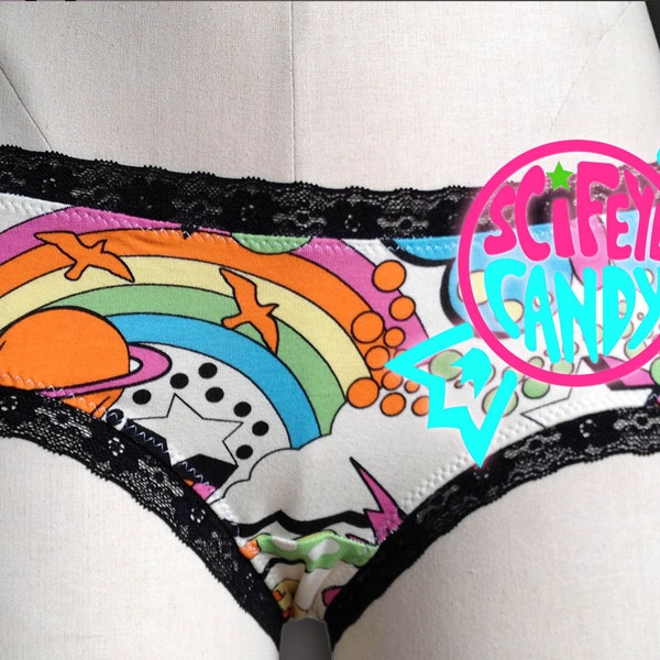 Rainbow Panties Etsy