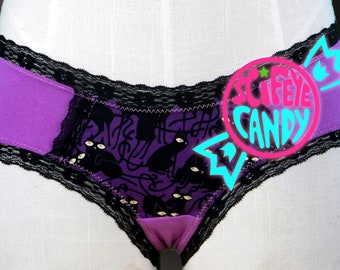 Lucky Black Cat Panties by SciFeyeCandy