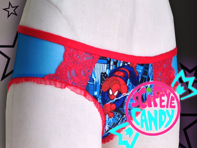 Amazing Spider Panties 2.0 Etsy