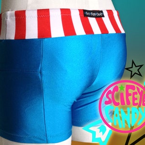 America Hero Swim Trunks by SciFeyeCandy image 4