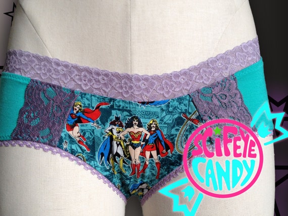 Venta Bragas Super Best Friends Jade y Lavender de SciFeyeCandy