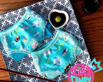 Kawaii Bento Sushi Panties by SciFeyeCandy