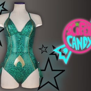 Queen of Atlantis Mono-Kini by SciFeyeCandy