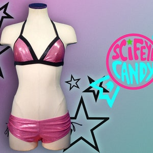 UV Pink Metallic Beach-Kini by SciFeyeCandy
