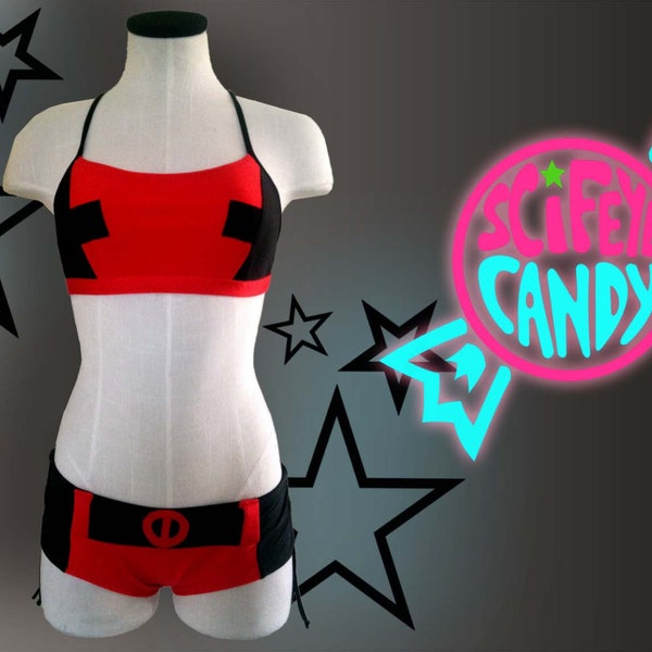 Lady Merc with a Mouth hero-kini by SciFeyeCandy
