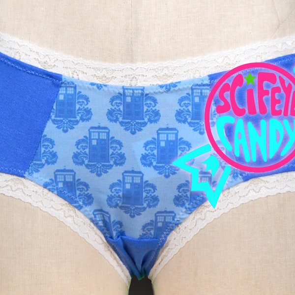 Sale Space Tardis Mid-rise Panties by SciFeyeCandy