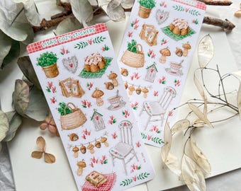Set of original stickers | NN_088 | Planner Stickers, Scrapbook Stickers, Journal