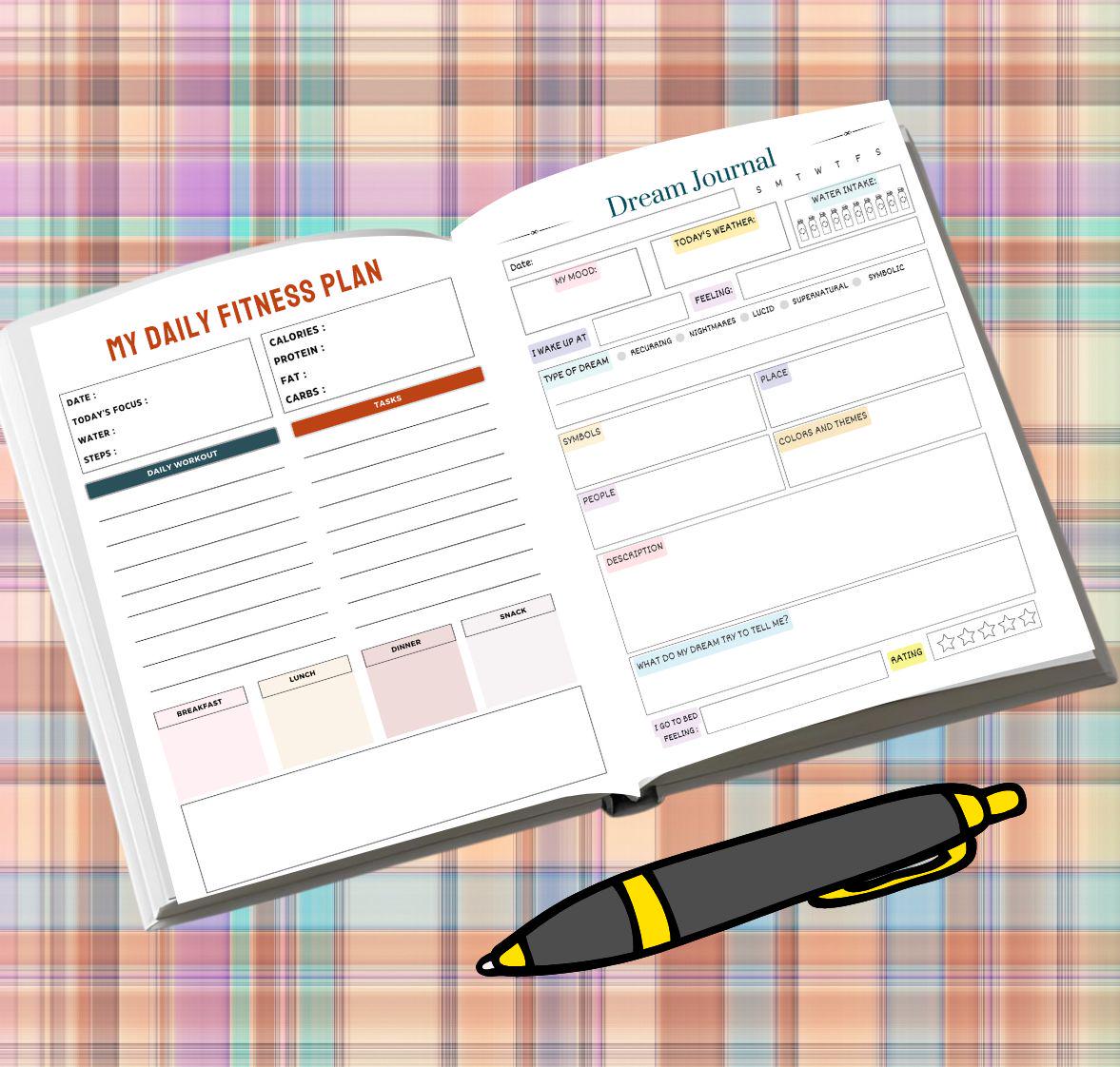 Self Care Planner Printable | Mental Health Planner | Daily Self Love ...