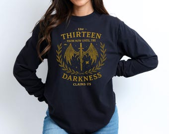 Retro The Thirteen Throne Of Glass Shirt, From Darkness Claim Us Tshirt, Bookish Gift, Fantastic Reader Sweatshirt.