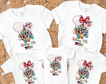 Koszulka z nadrukiem Disney Trip 2026, Koszulka Disney Trip, Koszulka Disney Family Vacation, Koszulka Disney Family Matching, Koszulka Disney Family 2026