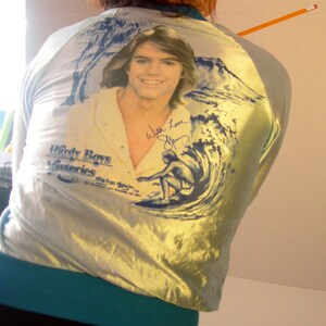 Rare 1970's Shaun Cassidy Satin Jacket 