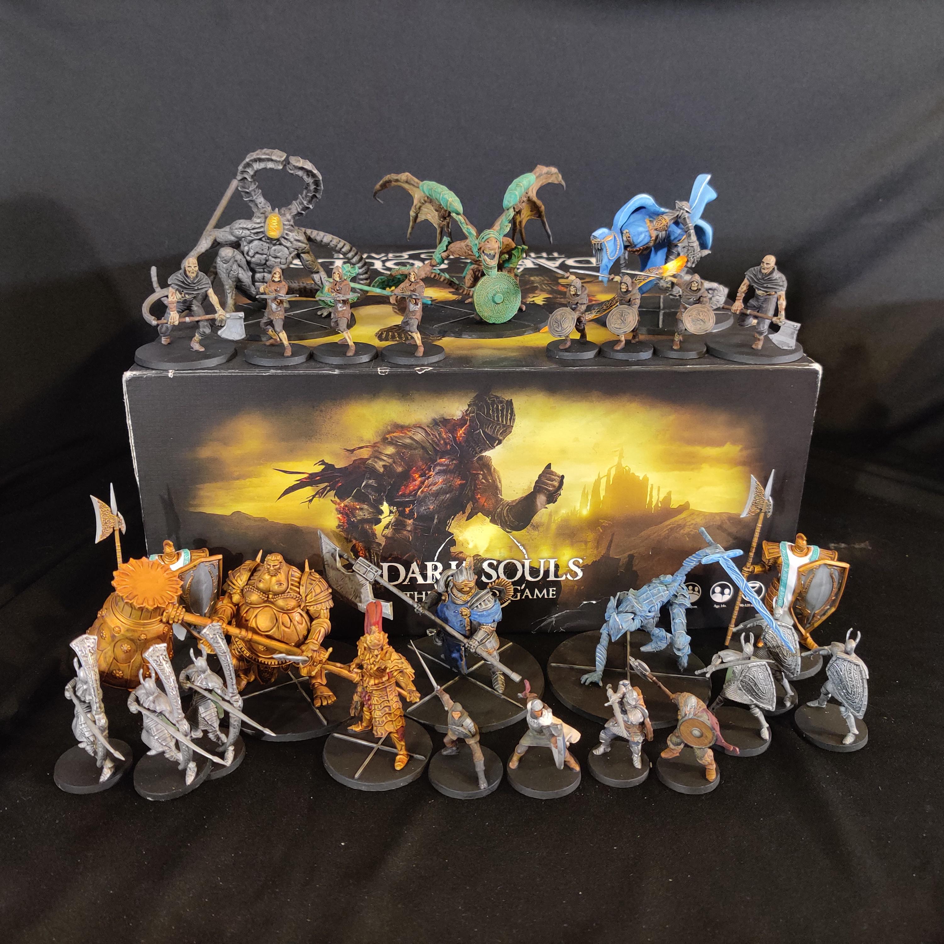 Dark Souls Board Game - Fully Painted Miniatures + Custom