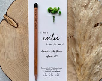 Baby Shower Seed Pencil Favors, Baby shower Party Gift for Guests in Baptism, Seed Pencil Favors, Baby Shower Favor ideas, Gift Baby shower
