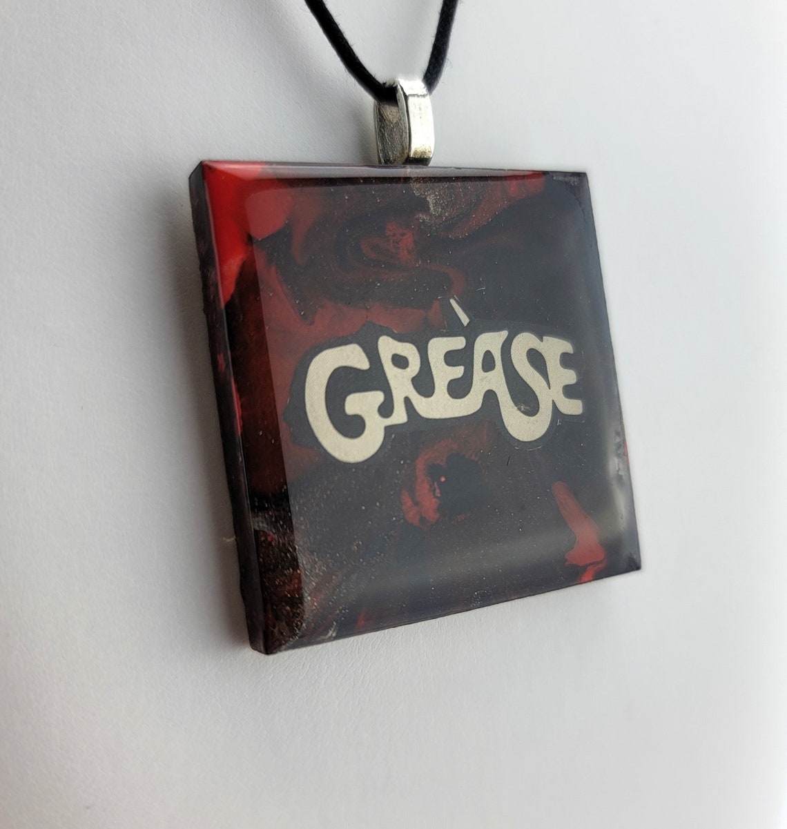 Grease Soundtrack Necklace made from the AUTHENTIC record Etsy