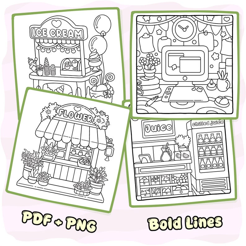 Fuzzy Corner Coloring Book | 40 Cozy Pages + 10 Free Pages, Cute ...