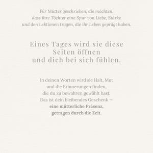 Briefe an meine Tochter Journal, Was du deiner Tochter schreiben kannst, Geführte Fragen für Mütter, Bedeutungsvolles Geschenk, DruckbarePDF image 6