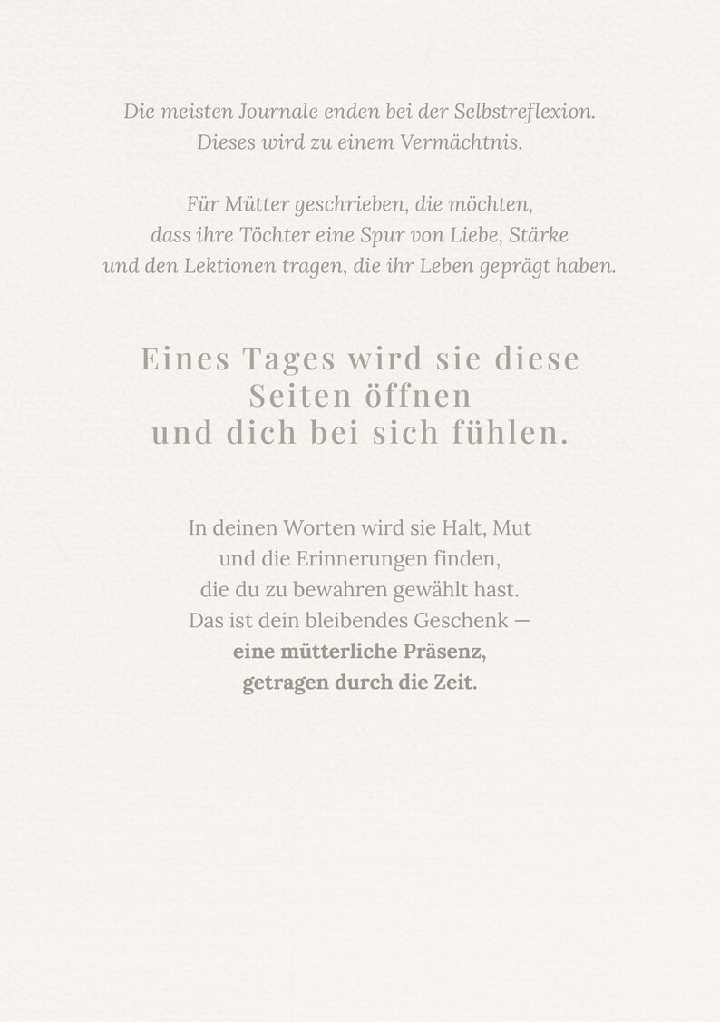 Briefe an meine Tochter Journal, Was du deiner Tochter schreiben kannst, Geführte Fragen für Mütter, Bedeutungsvolles Geschenk, DruckbarePDF image 6