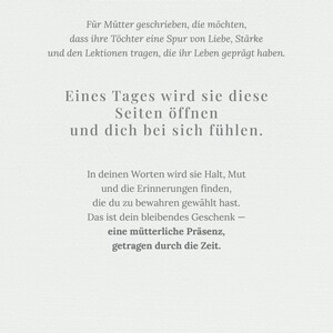 Mutter Tochter Journal für emotionale Intelligenz, Selbstvertrauen & Resilienz aufbauen, Geschenk für Tochter, Druckbare PDF bild 6
