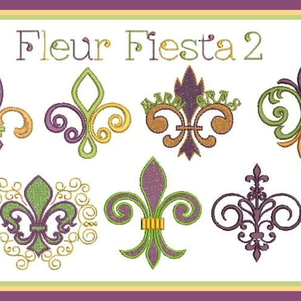 mardi gras applique designs