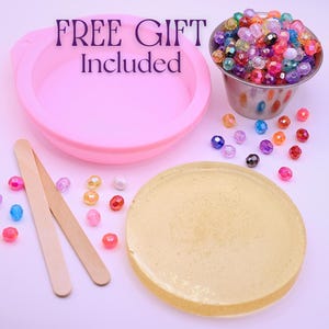 Wiederverwendbares Picky Pad DIY Kit mit Mould | Remeltable Picky Pads Skin Picking Fidget Spielzeug mit Tablett | Angst Stress Relief Dermatillomanie ADHS