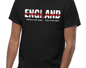 Camiseta de Inglaterra para el Mundial 2026 / Camiseta para aficionados al fútbol / San Jorge
