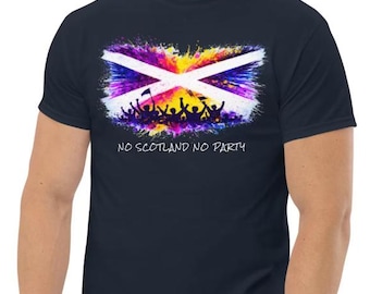 Camiseta de Escocia para el Mundial de Fútbol de 2026 con salpicaduras de color