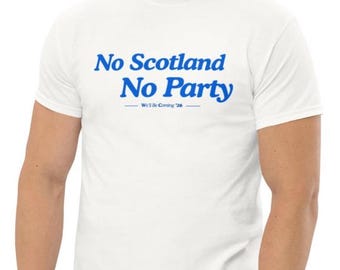 Camiseta de aficionado al fútbol de Escocia / Copa Mundial 2026 No a Escocia