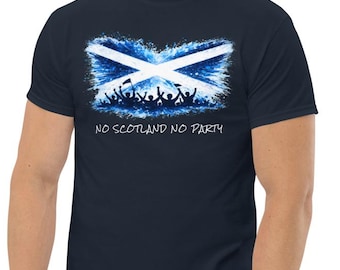 Camiseta de Escocia del Mundial de Fútbol 2026 / Salpicaduras de San Andrés Azul
