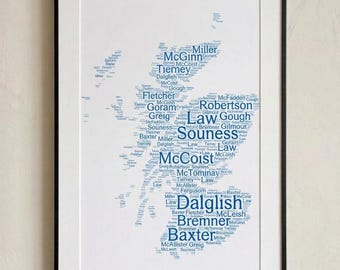 Leyendas del fútbol escocés / Mapa de Escocia / Descarga digital