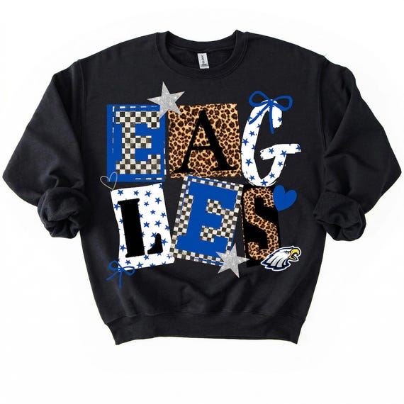 Custom School Spirit Name Shirt with Leopard Checkered Letters, Personalized Spirit Wear Tee