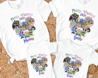 Universal Studios Family Vacation Shirt, Custom Orlando Trip 2026