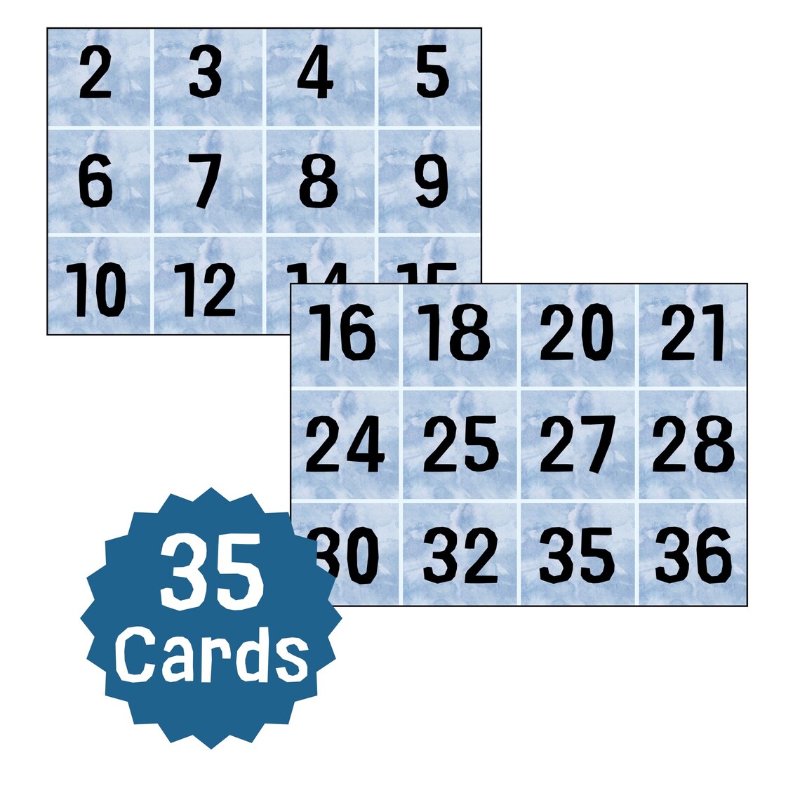 Multiplication Bingo Game Printable Etsy