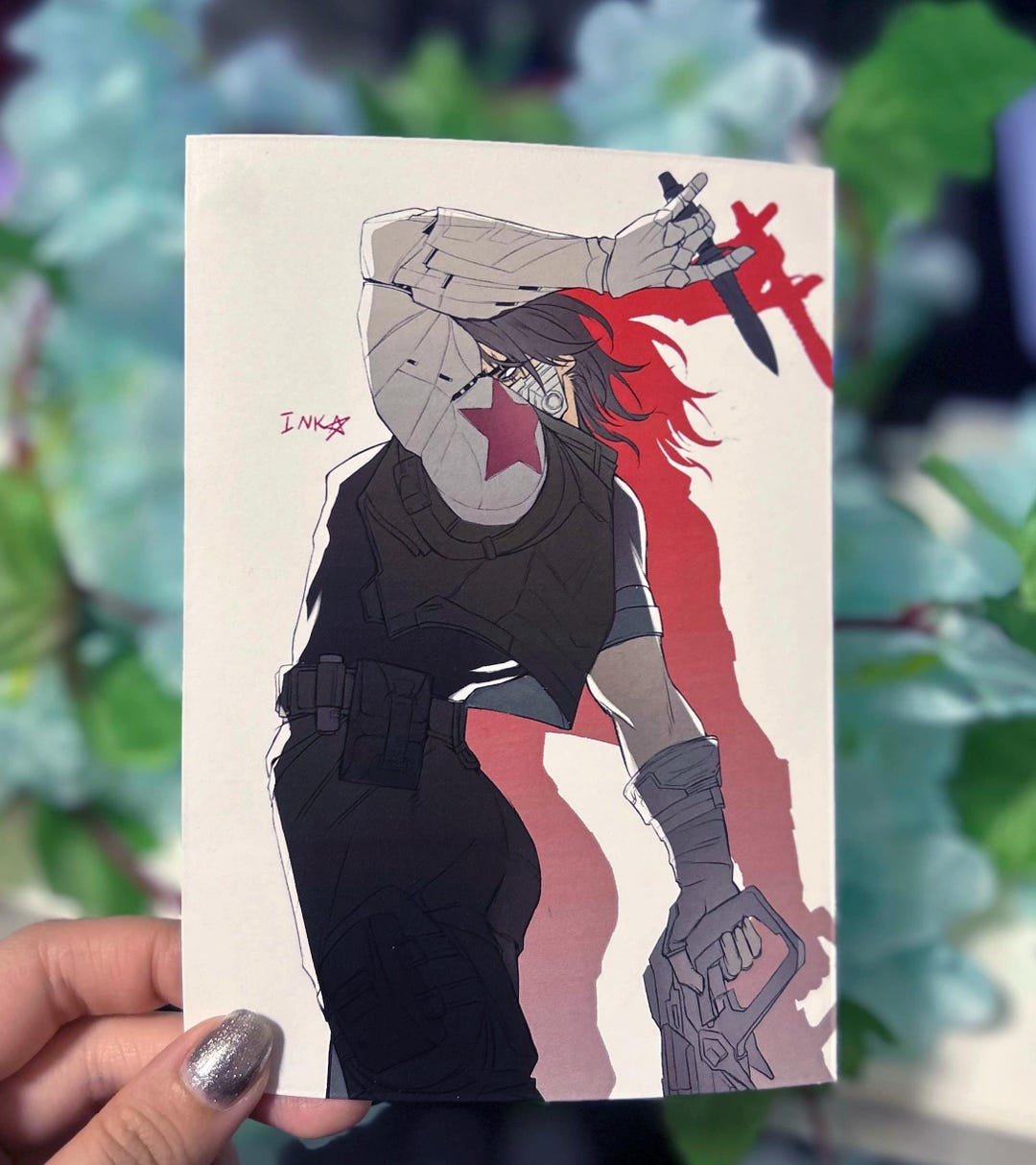Rivals Bucky Barnes / Winter Soldier A6 Fanart Print (300GSM Silk Print ...
