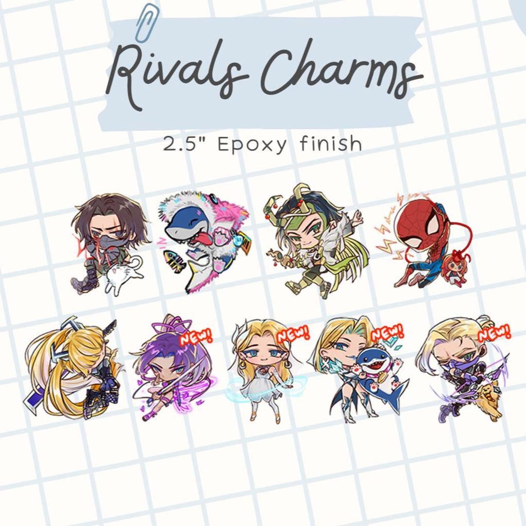 Cyclops Keychain Rivals 2.5 Inch Double Side Printing Rivals Fanart Epoxy Keychains - Etsy
