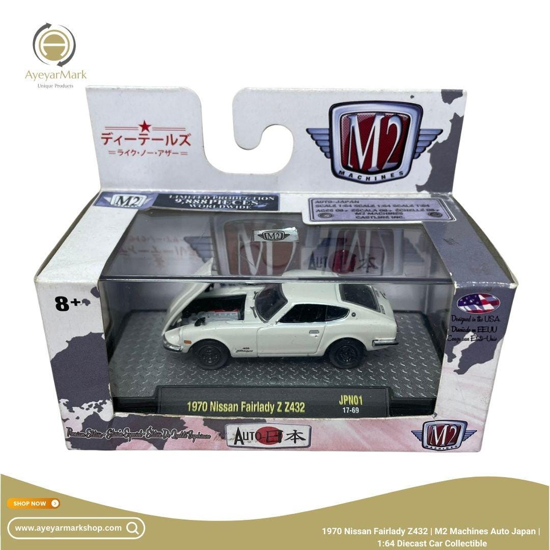 1970 Nissan Fairlady Z432 JPN01 | M2 Machines Auto Japan | 1:64