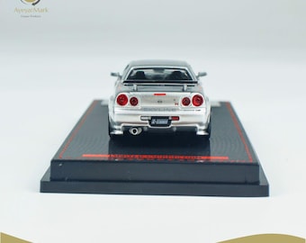 Ignition Model IG64 Nismo R34 GT-R Z-tune Silver IG3840 (1:64