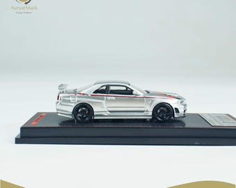Ignition Model IG64 Nismo R34 GT-R Z-tune Silver IG3840 (1:64