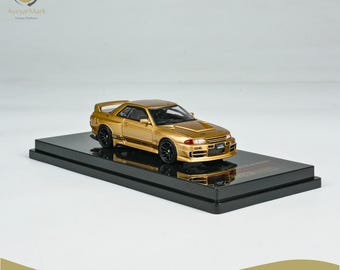 INNO64 Top Secret Nissan GT-R BNR32 650R Gold IN64-R32TS-650R 1:64