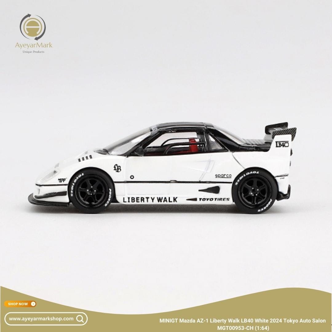 MINI GT Mazda AZ-1 Liberty Walk LB40 Diecast Model (1:64) - Etsy