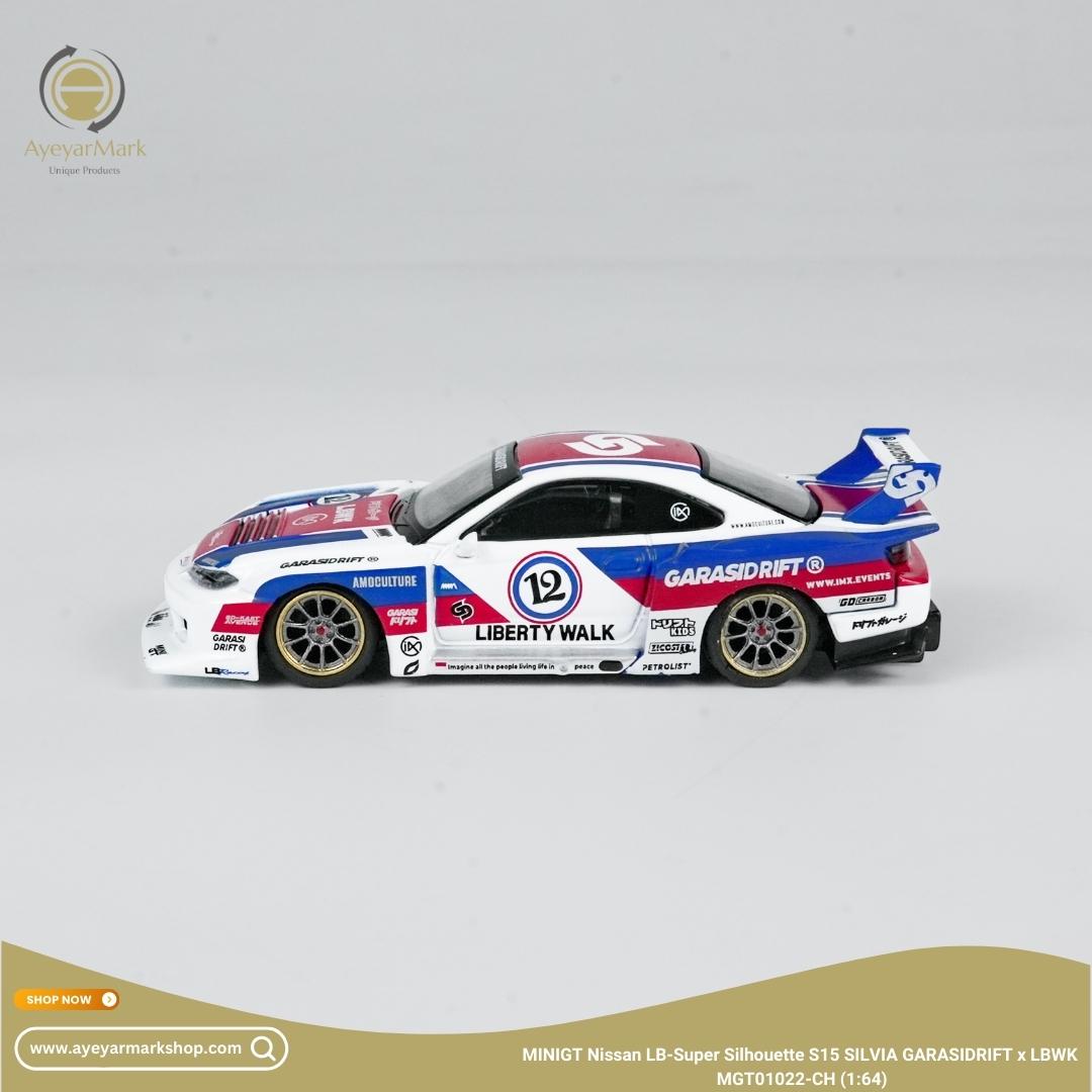 MINIGT Nissan Lb-super Silhouette S15 Silvia Garasidrift X LBWK