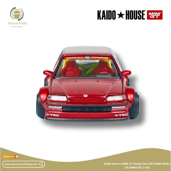 Kaido House X Mini GT Honda Civic EF Diecast Model (1:64) - Etsy