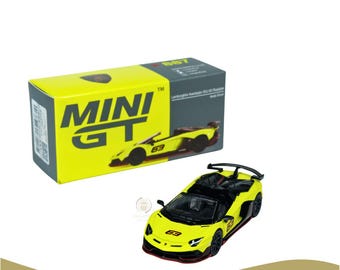 ミニカー MINI GT Lamborghini Aventador SVJ Road Mini GT Lamborghini Aventador SVJ Roadster Griglo Telesto