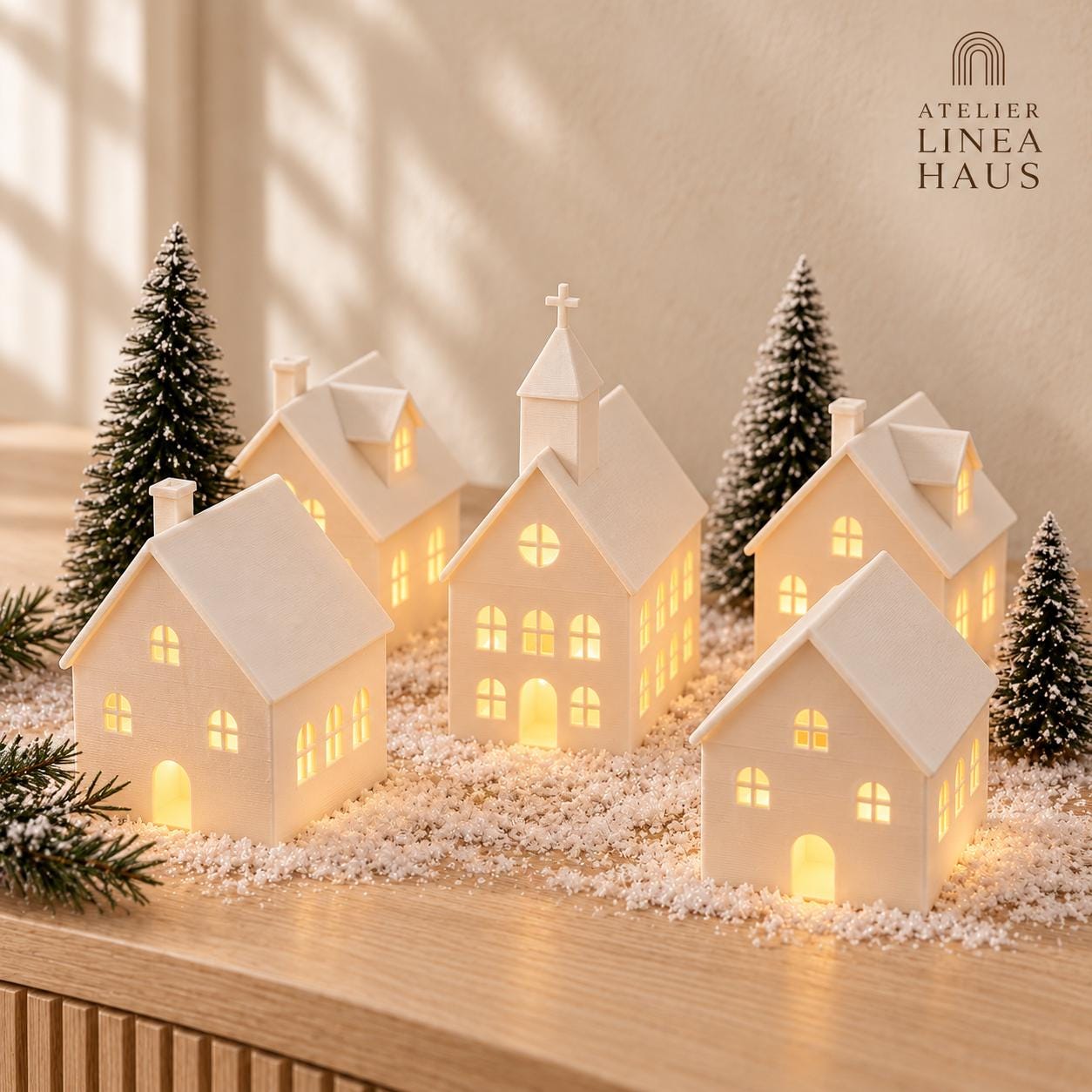 Vintage Christmas Light up Church - Etsy