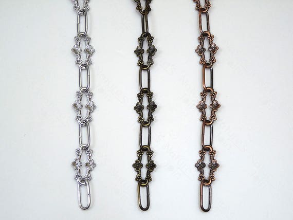 1 Metre Hanging Connection Chain With Flower Pattern For Image 0