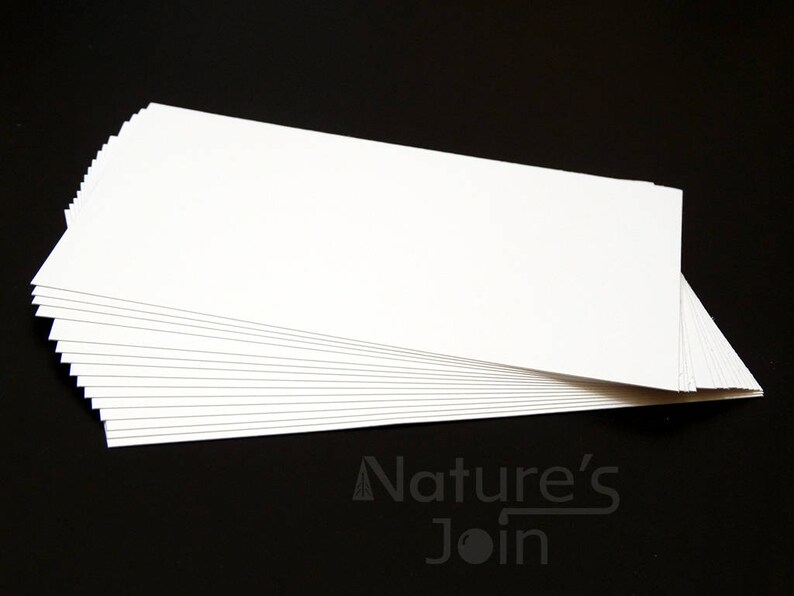 100pcs Blank White Cardstock Paper 315gsm 6x4 / Etsy