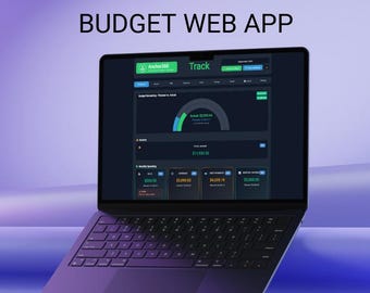 Financial Planner Web App: Budget Tracker, Bill Manager (HTML File)