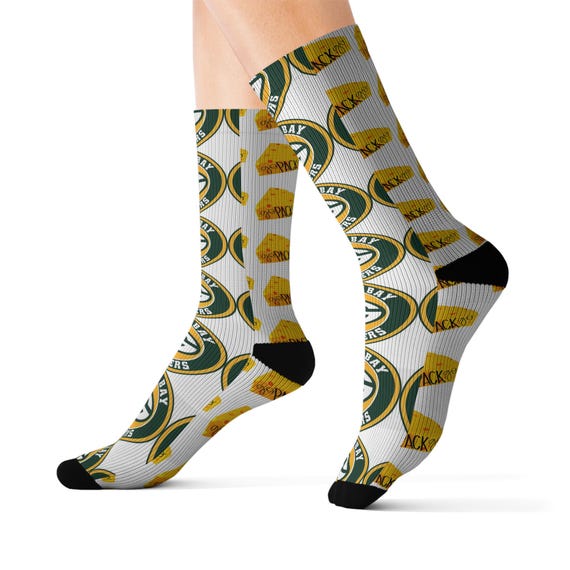 Green Bay Packers Fleece-lined Crew Socks: NFL Sports Fan Apparel - Etsy  Canada
